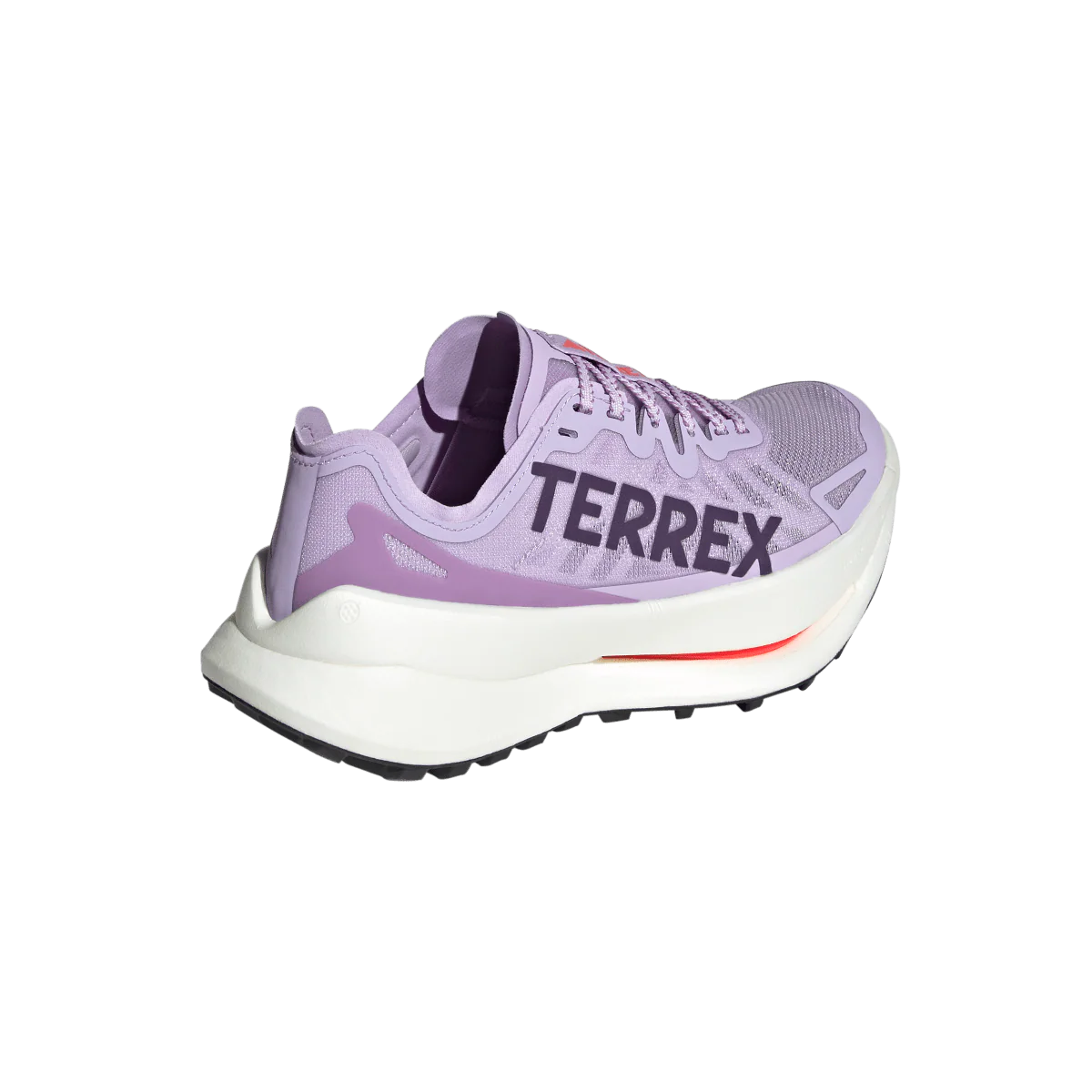 Adidas Womens Terrex Agravic Speed Ultra - Powder Plum/Aurora Plum/Lucid Red - Trail - AW25 - Image 4
