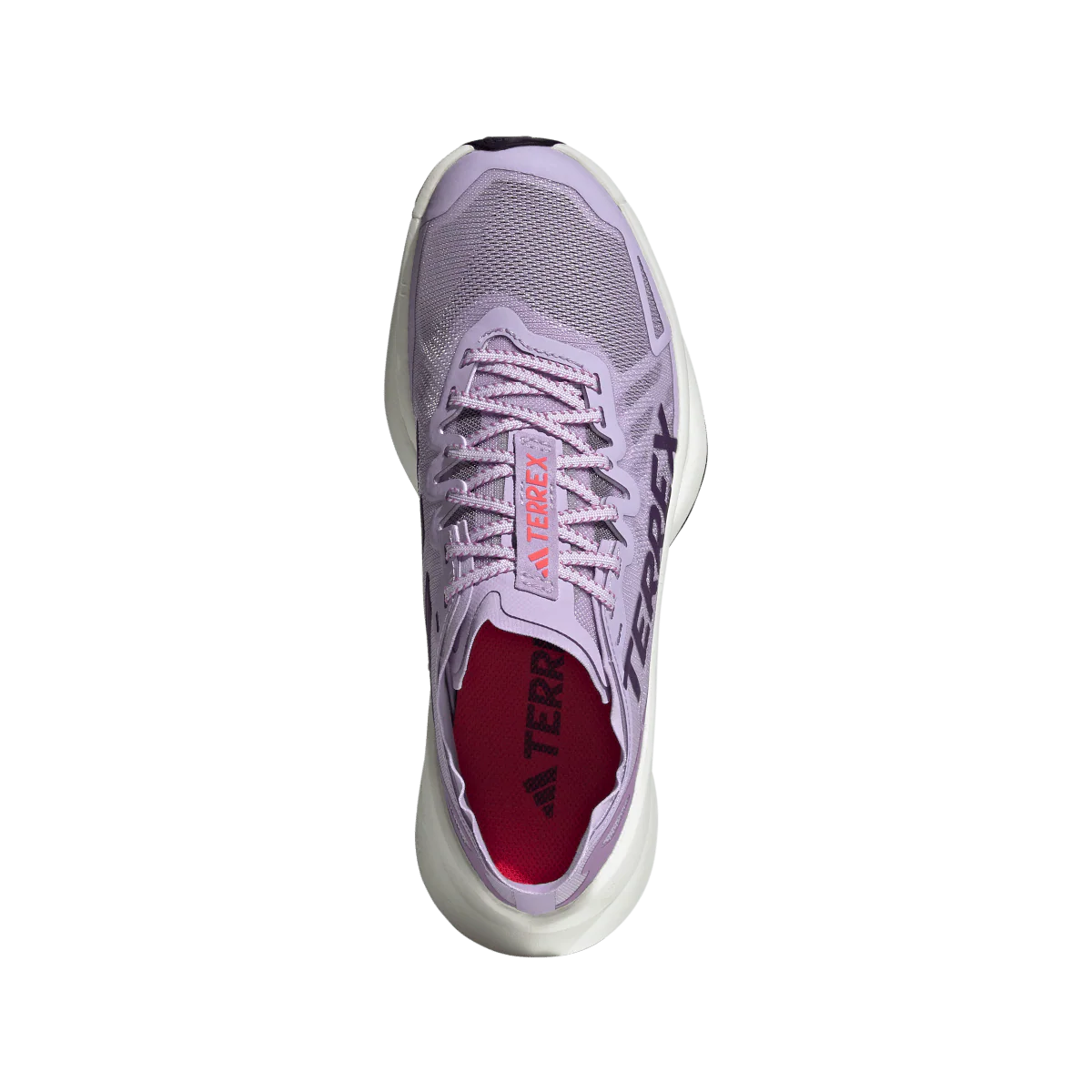 Adidas Womens Terrex Agravic Speed Ultra - Powder Plum/Aurora Plum/Lucid Red - Trail - AW25 - Image 8