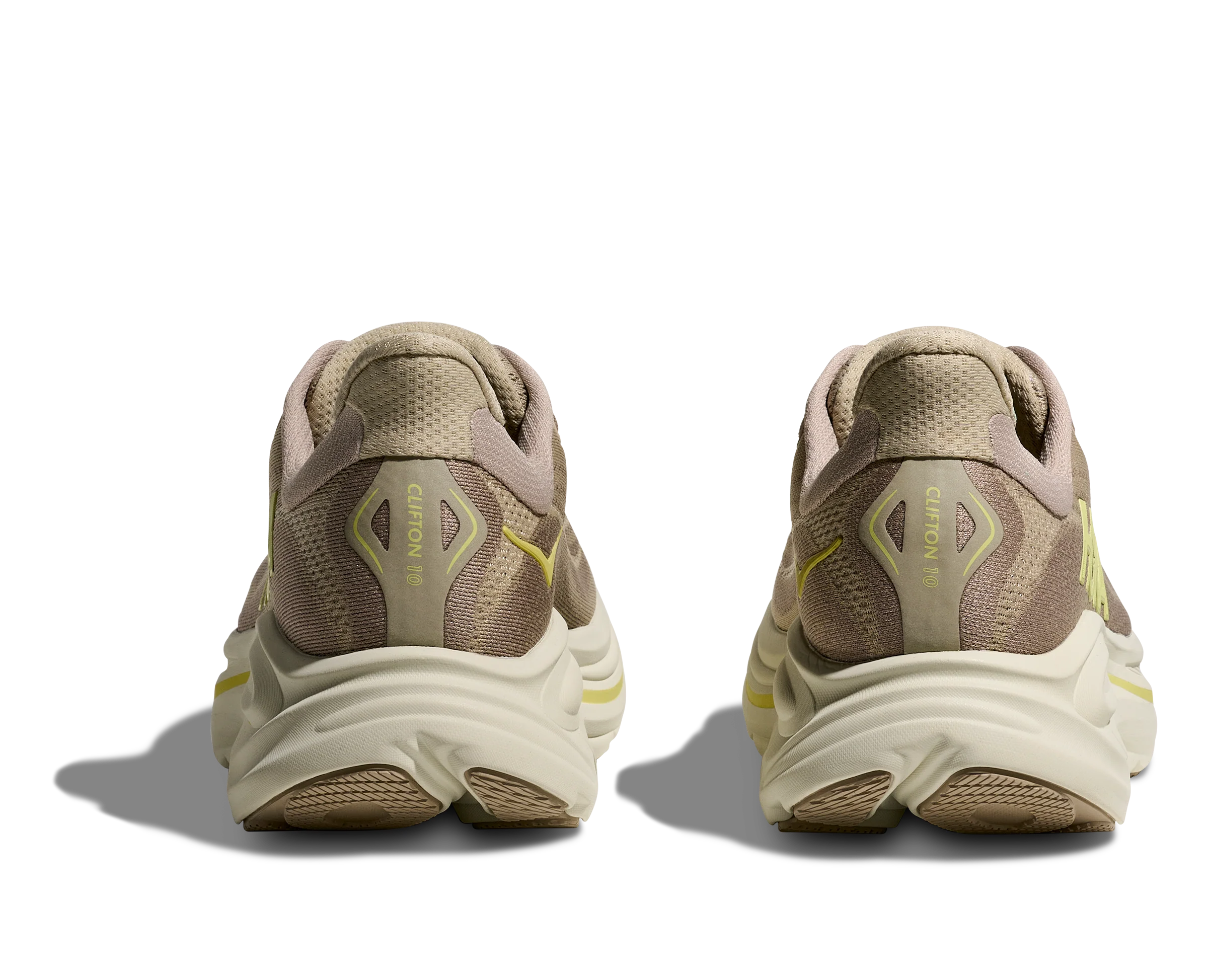 Hoka Mens Clifton 10 - Raw Linen/Stone - Neutral - AW25 - Image 9