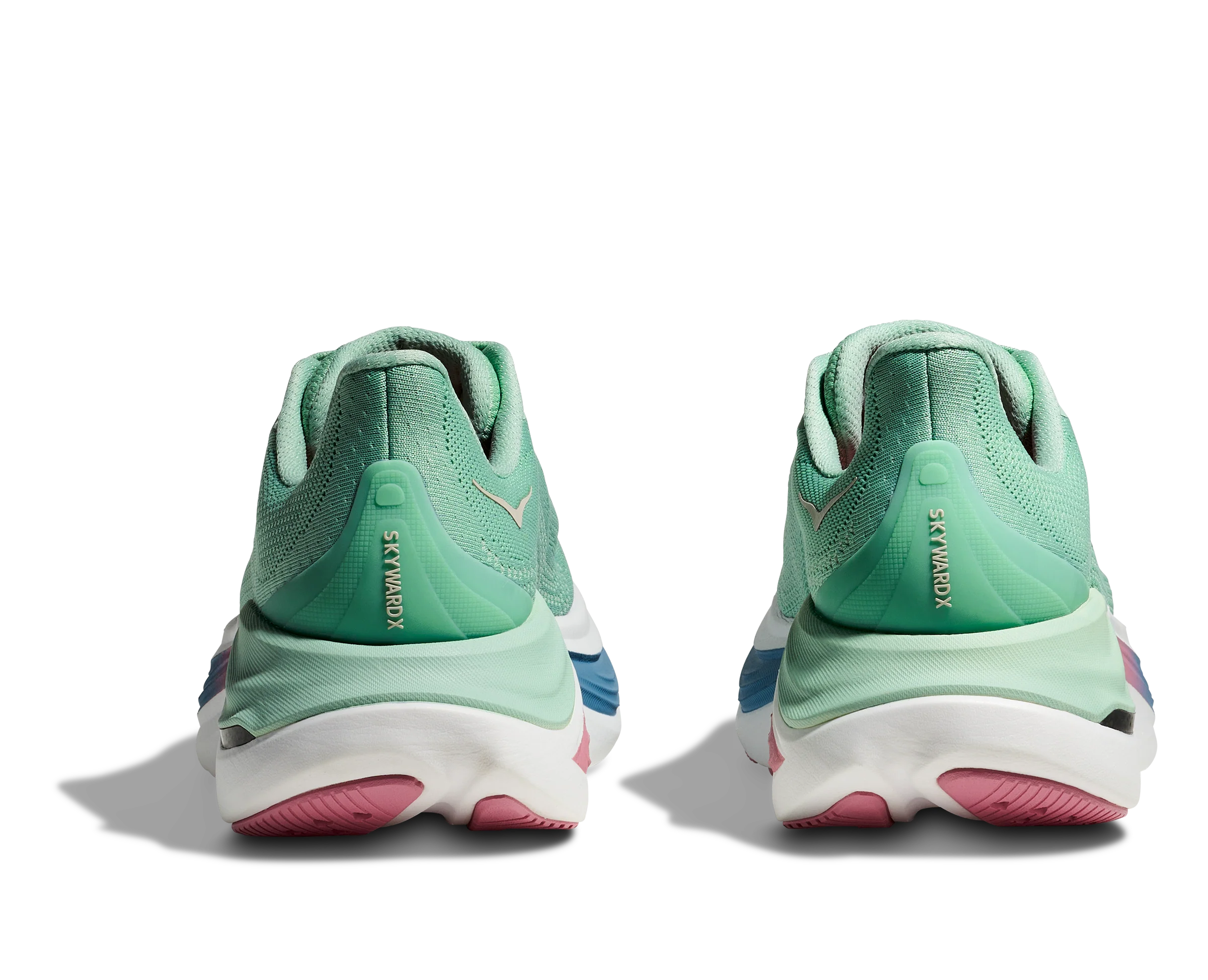 Hoka Womens Skyward X - Jadeite/Dried Rose - Neutral - AW25 - Image 9