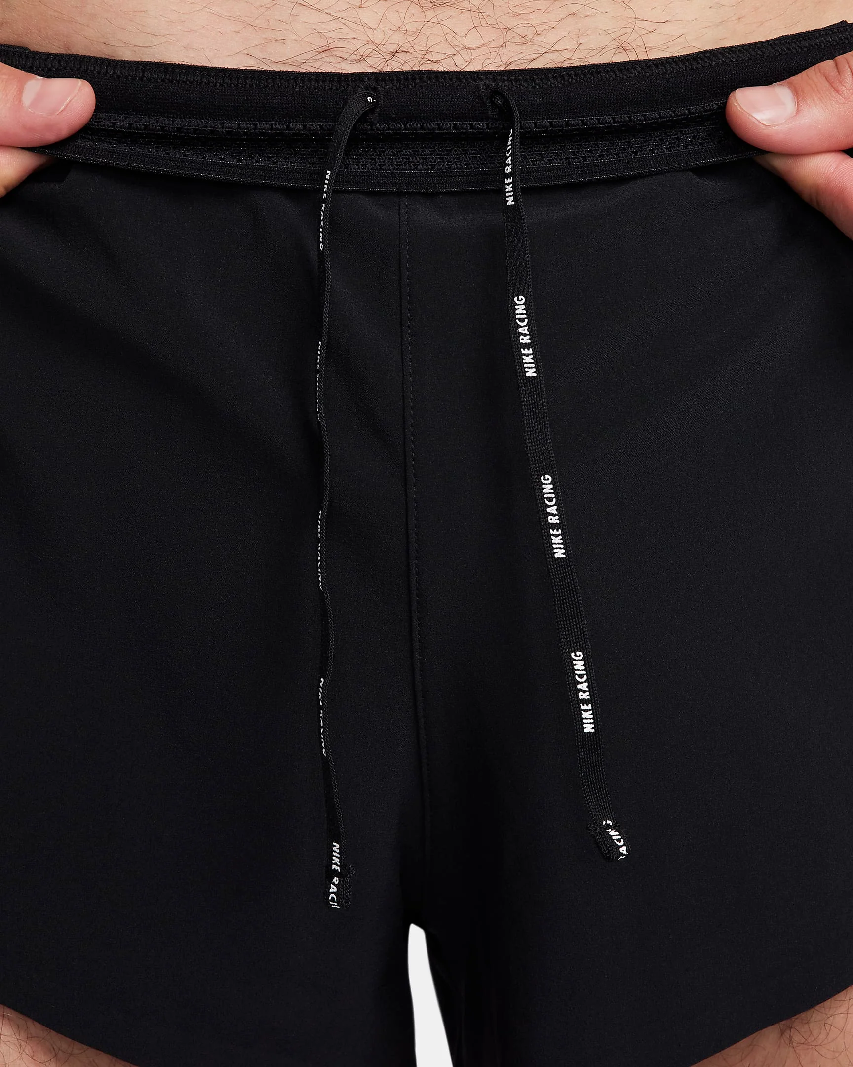 Nike Mens Aeroswift Dri-Fit 2in Short - Black/Summit/White - Image 5