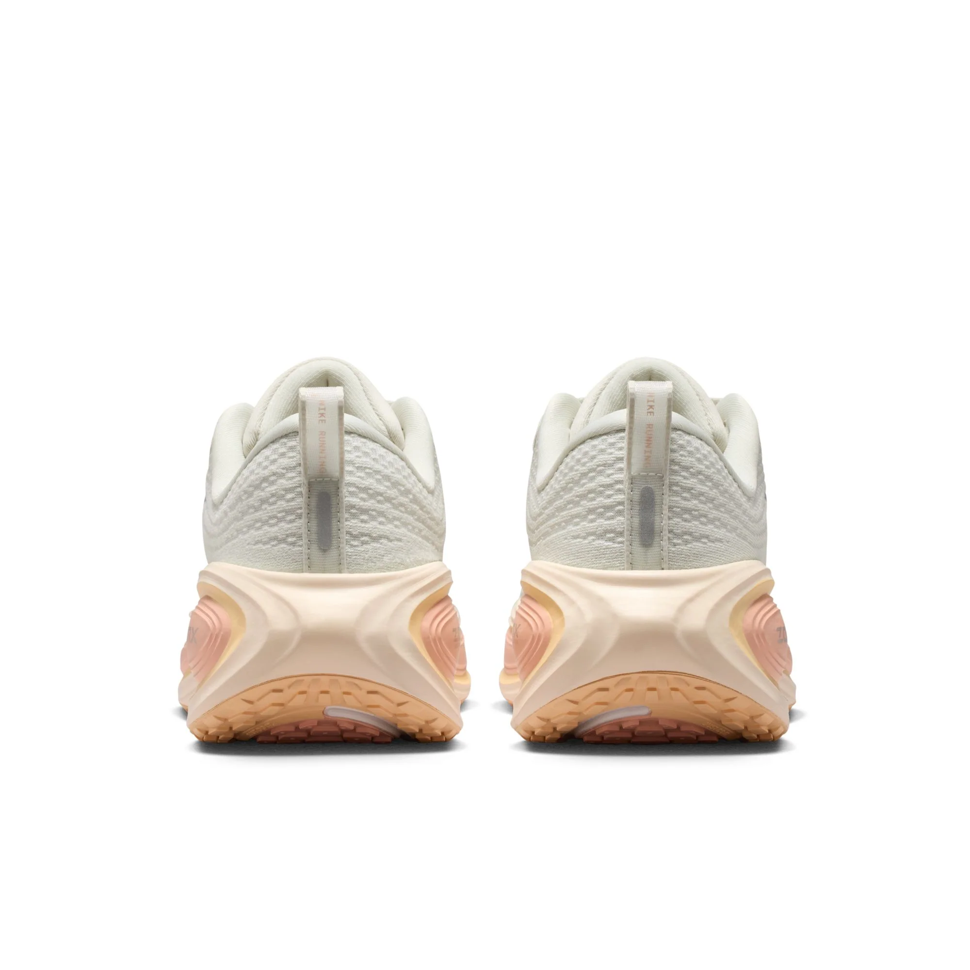 Nike Womens Vomero Plus - Light Bone/Metallic Silver/Arctic Orange - Neutral - SU26 - Image 9