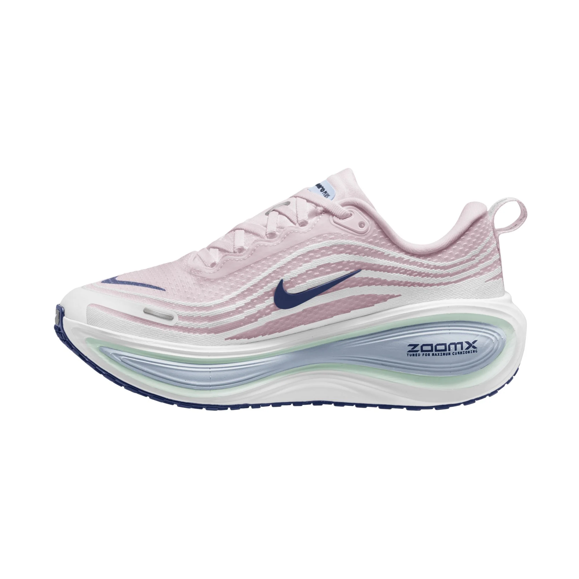 Nike Womens Vomero Plus - Pearl Pink/Midnight Navy/White - Neutral - SU26 - Image 4
